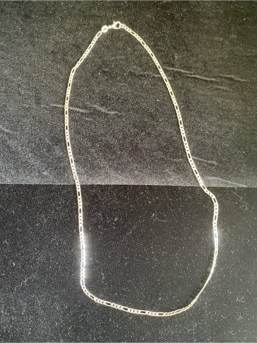 Sterling Silver Figaro Necklace - Picture 1 of 4